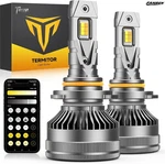 Fahren 2x 9005/hb3 Led High Light Bulbs App Contro 0-110000lm Bright 3000k-6500k. Fixed Price $59.99.