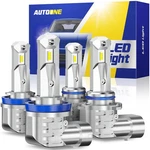H11/h9/h8 9005/hb3 Led Bulbs Combo 6000k White, H11 9005 Lights Fog Light.... Fixed Price $55.42.