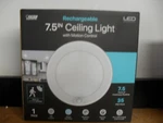 New Feit Electric 7.5" Wireless Battery Led Ceiling Light Rechargeable Motion. Fixed Price $30.00.