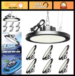 Elekico Ufo Led High Bay Light 150w 5000k 21000lm With Plug 6 Pack. Fixed Price $279.99.