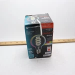 Ecosmart Smart G25 Color Changing Cec Led Light Bulb With Voice Control Clear. Fixed Price $8.99.