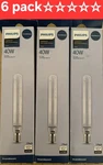6 Philips Appliance Bulb 40w Clear Intermediate Base T6.5 Light 120 Volts. Fixed Price $30.99.