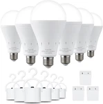 Debaobulb6 Pack Rechargeable Emergency Light Bulbs, Battery Powered Led Bu. Fixed Price $49.49.