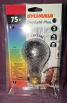 Rare Nos Vintage Crystal Light Bulbs Sylvania Daylight Plus 75 Watts (tote A9). Fixed Price $34.99.