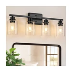 Unicozin Modern Bathroom Light Fixtures, 4 Vanity Lights Over Mirror, B.... Fixed Price $66.23.