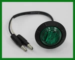 Maxxima Marker Courtesy 6 Led Light 1-1/4" Round Green With Bullet Connectors. Fixed Price $13.50.