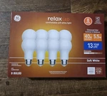 Ge Relax 8-pack 40 W Equivalent Dimmable Warm White A19 Led Light Fixture Lig.... Fixed Price $28.90.