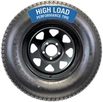 Trailer Tire Rim Assembly St205/75d15 15 Inch Lrc 5 Lug Black Wheel. Fixed Price $99.99.