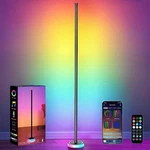 Bringux Smart Corner Floor Lamp, Rgbicw Led Standing Lamp With App Control, 16 M. Fixed Price $51.69.