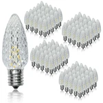 100 Pack C9 Led Replacement Christmas Light Bulb, 0.6w Shatterproof Bu.... Fixed Price $86.39.
