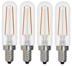 4-pack Bulbrite 776891 Led2t6/30k/fil/3 Led 2.5 Watt T6 Clear Bulb. Fixed Price $26.96.