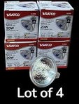 Satco S1956 Flood Light Bulb 38 20w 12v Mr16 2-pin Bi-pin Gx5.3 ( 4-pack ) Nos. Fixed Price $19.99.