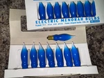 Rite Lite Co Electric Menorah Or Candle Bulbs 17 Blue Flame Shaped C7 120v New. Fixed Price $16.00.