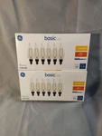 2 Pack 12 Bulbs Ge Basic 40w Led Candelabra Base Cac Dimmable Soft White. Fixed Price $21.24.