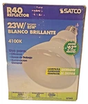Satco S7242 R40 Reflector Bulb 23w (85w Equivalent). Fixed Price $20.00.