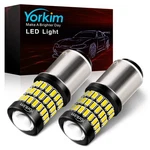 Yorkim 1157 Led Bulbs White Super Bright, Brake Light Bulb, 9-30v 2.... Fixed Price $12.42.