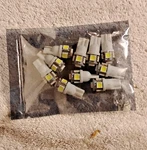 Marsauto 194 Led Bulb 6000k White 168 T10 2825 W5w 5smd Replacement Bulbs. Fixed Price $14.99.