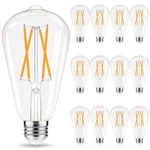 Gvvoohome Edison Bulbs, E26 Led Bulb 60 Watt Equivalent, Non-dimmable, Soft. Fixed Price $22.40.