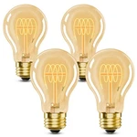 Blingcolor A19 Vintage Led Edison Bulbs 60 Watt, 4-pack Dimmable E26 6w .... Fixed Price $38.34.