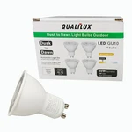 Qualilux Mr16 Gu10 Dusk To Dawn Light Bulbs, Warm 4 Pack, White. Fixed Price $26.05.