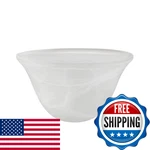 Aspen Creative 23510-11alabaster Replacement Glass Shade For Medium Base Socket. Fixed Price $68.93.