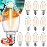 Gluroo C7 E12 Candelabra Led Night Light Bulbs Warm White 10 Pack. Fixed Price $20.00.