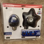 Vintage 2005 Sunbeam Art Bulbs Light Star Base Blue Stroble 2w Qwkship. Fixed Price $23.98.