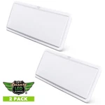 2 Pk Leisure Led 2000lm Rv Slim Ultra Bright Ceiling Light Fixture Touch Dimmer. Fixed Price $84.99.
