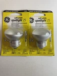 Ge 25 Watt Soft White Small Spotlight Bulbs Medium Base R14 Track & Recessed New. Fixed Price $20.00.