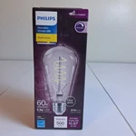 Philips Led 60w Equivalent Daylight St19 Medium Dimmable Vintage Decorative. Fixed Price $13.60.
