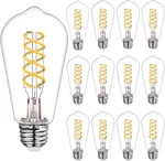 12 Pcs Dimmable Vintage Led Edison Bulbs, 6w Equivalent 60 Watt, Natural White 4. Fixed Price $54.99.