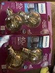 Philips 40-watt Equivalent Daylight G25 Dimmable Led Light Bulb (2-pack). Fixed Price $5.00.