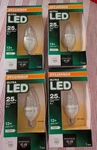 Sylvania Ultra Led 25w Dimmable Soft White Lightbulb B10 200 Lumens X4. Fixed Price $26.00.