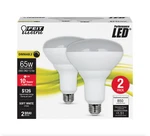 Nos! (2) Feit Electric Dimmable Led Flood Bulbs, 65w, Br40, Br40dm/10kled/2(l1). Fixed Price $13.99.