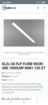 Sl2l U6 Flp Flinb 90cri 40k 1000lmf Min1 120 Zt Led. Fixed Price $100.00.