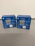 (4 Bulbs) Ge Refresh Led 60w Hd Par16 Medium Base Indoor Flood Daylight Dimmable. Fixed Price $21.95.