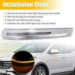 X Autohaux Led Front Right Side Mirror Turn Signal Light Hyundai Santa Fe. Fixed Price $29.08.