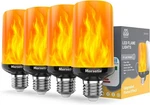 Morsatie Upgraded Flame Led Light Bulbs, 4mode Flickering Bulbs W.... Fixed Price $46.99.