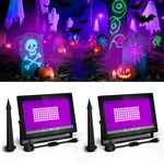 T-sun 60w Led Black Lights, Blacklight Flood Lights With Plug, 2 Pack,. Fixed Price $38.76.