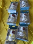 6 Lot Feit Electric T3 Spiral Non-dimmable Gu24 Base Compact Fluorescent Cfl 60w. Fixed Price $24.00.