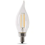 Feit Electric Cfc40/927ca/fil/6 3.3 W,ba10,candelabra Screw (e12),pk6 797u66. Fixed Price $19.38.