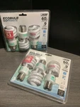 Feit Electric Eco Bulb 60 Watt Cfl Bulbs Nos 2 Packages Of 3. Fixed Price $26.95.