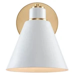 Trans Globe Lighting One Light Vanity Antique Gold /white Open Bx. Fixed Price $24.99.