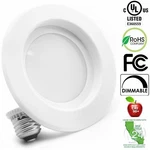 4 Inch Led Recessed Light Fixtures 90 Cri Dimmable Ul-listed Cec Ja8 Title 24. Fixed Price $69.99.