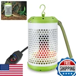 Reptile Heat Lamp With Guard, Ceramic Bulb Anti-scald Lampshade,. Fixed Price $66.98.