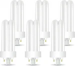 (6 Pack) Plt-26w 865, 4 Pin Gx24q-3, 26 Watt Triple Tube, Compact Fluorescent Li. Fixed Price $52.99.