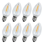 Kgc 8pack Led Night Light Bulbs, C7 8 Count (pack Of 1), Warm White. Fixed Price $14.51.