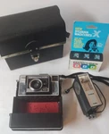 Vintage Kodak Instamatic X-35 Camera With Kako Hi-beam Flash + Sylvania Bulbs. Fixed Price $27.99.