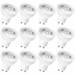 Luxrite Mr16 Led Bulb Gu10 5000k 500lm 120v Enclosed Fixture Rated (12-pack). Fixed Price $86.99.