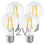 Tokcon 12v Led Edison Bulbs 2700k 4w E26 Base 40w Equivalent Low Voltage A19. Fixed Price $41.59.